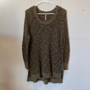Free People Small Olive green sweater